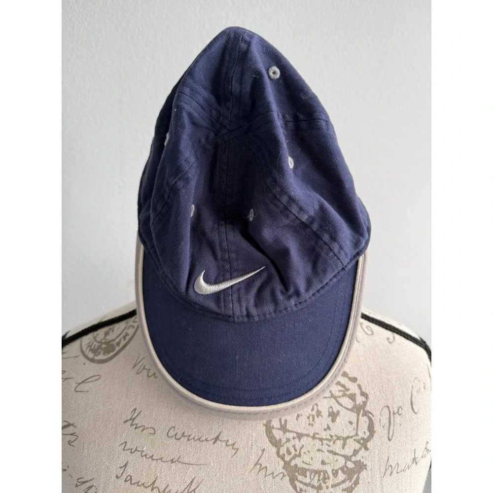 Nike Kids‎ Navy Blue Baseball Cap Just Do It Swoosh Adjustable Size 4-7